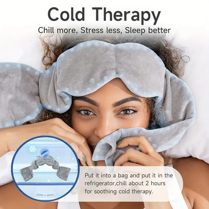 ⏳53% OFF — Last 30 Minutes! 🔥Gentle Pressure Sleep Mask | for Sleeping, Traveling & Relaxation